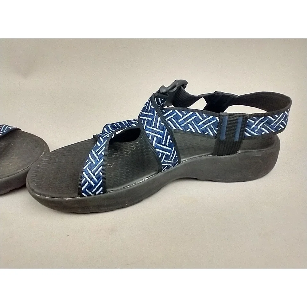 Skechers On the GO 400 Mens Sport Sandals Navy Blue Geometric SN‎ 51569 Size 9